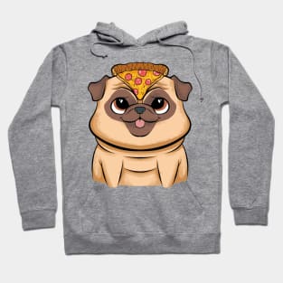 pug pizza funny dogs lovers pizza love Hoodie